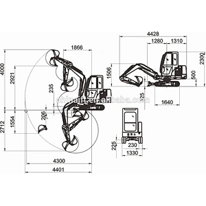 2.5T small excavator China quality 2.5 ton digger mini excavator for sale
