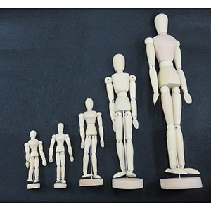 Custom Adjustable Robot Style Model Hand-made Wood Craft