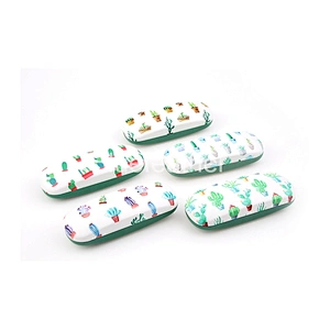 Potted Colorful Cactus Hard Spectacle Case for Children