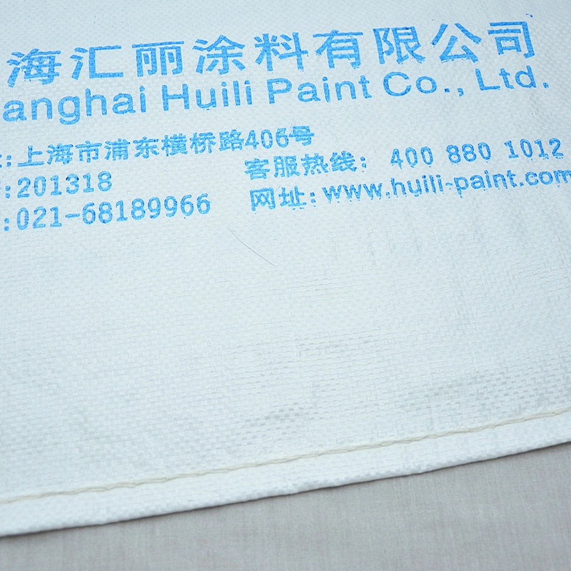 White plastic ordinary bopp laminated pp woven portland cement bag 20kg 25kg