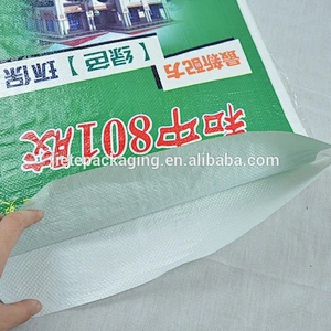 25kg 20kg putty powder, cement, glue white color pp woven bag