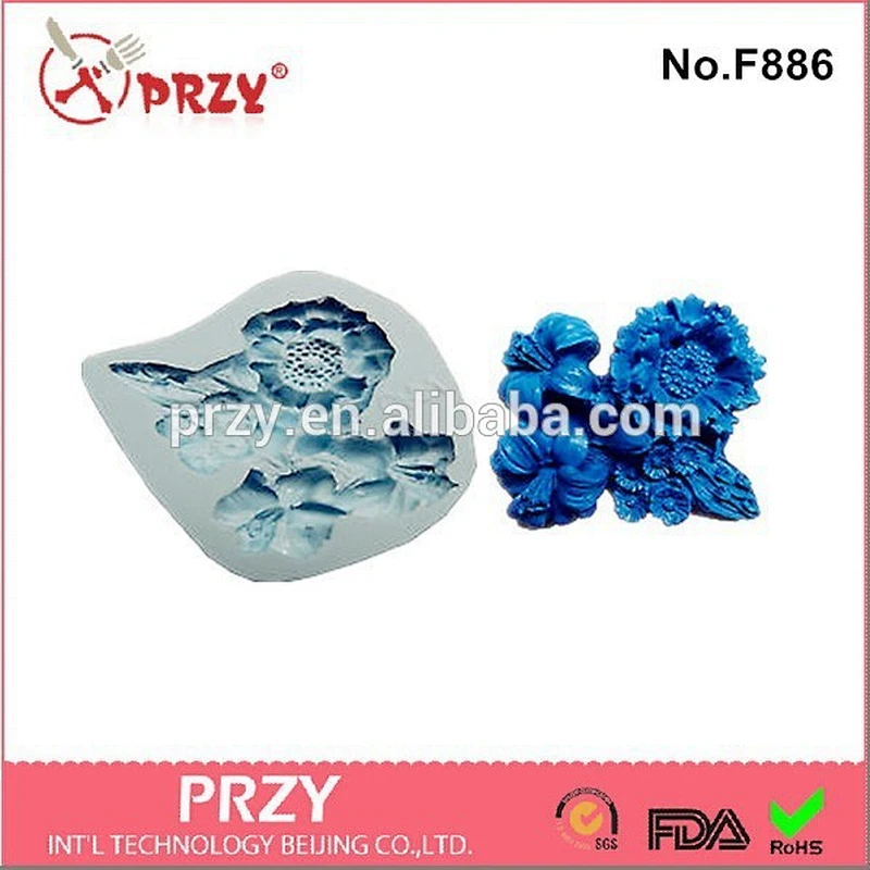 Leaf Shape Fondant Silicone Candy/Cookie Mold