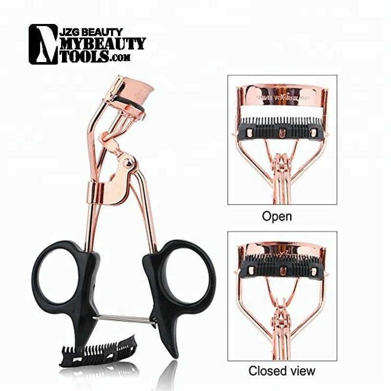 Heated longer eyelash curler silicone pad