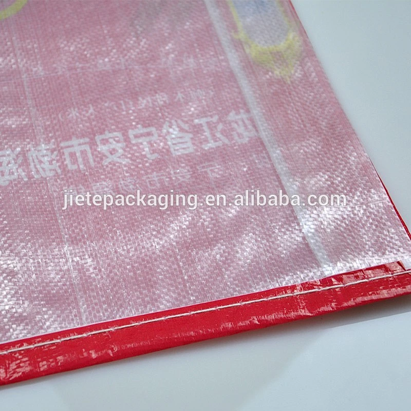 laminated and printed PP woven packaging feed, rice bag china supplier
