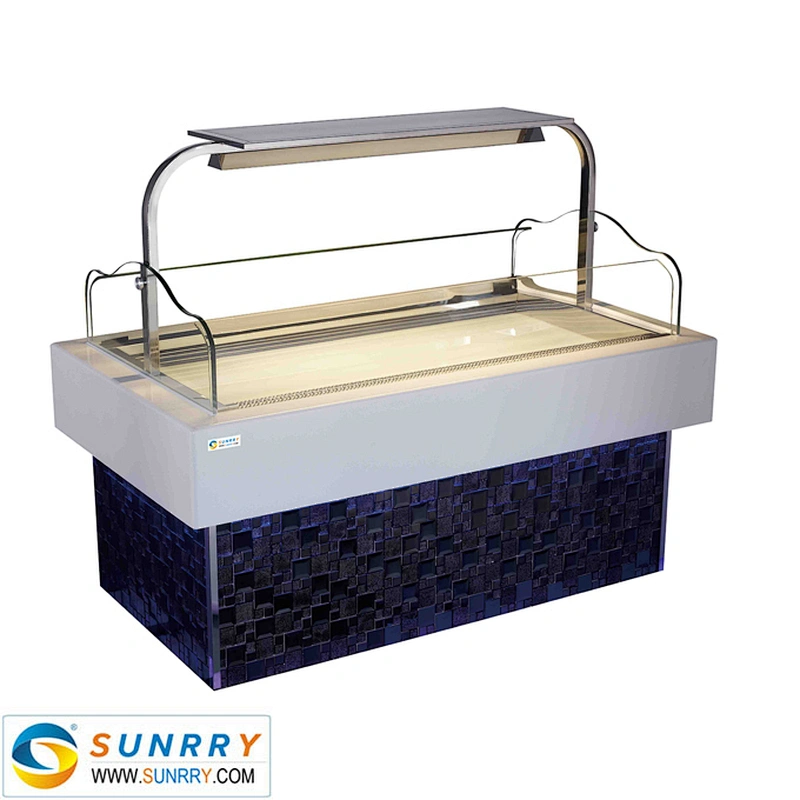 Hot sale retail store glass refrigerators cake display showcase and cake display fridge with CE