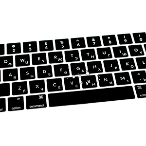 shenzhen keyboard protector Washable Laptop Mongolian Laptop Keyboard Protector for macbook touch bar 13 15