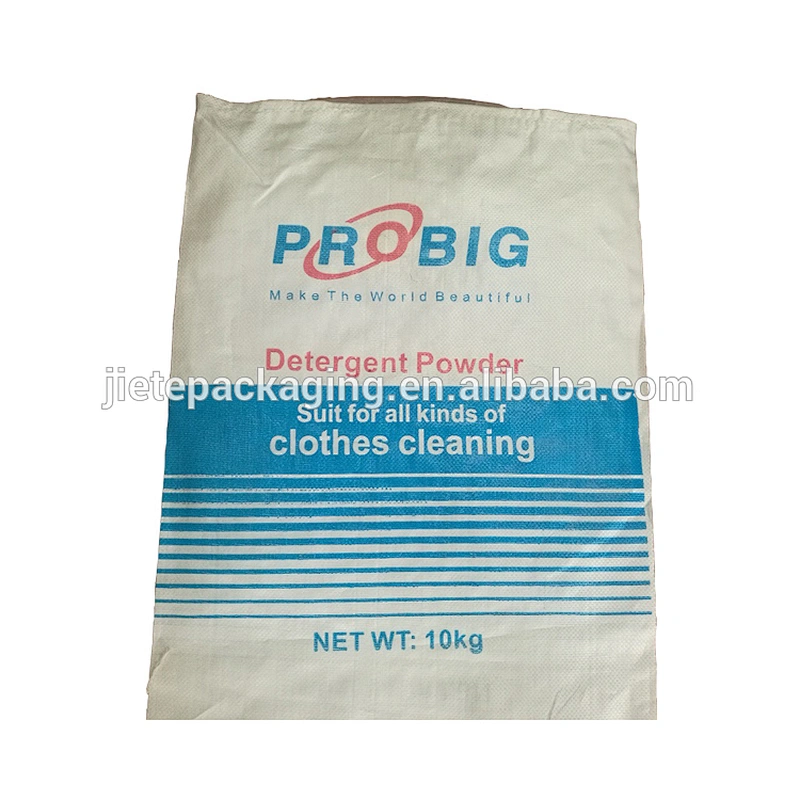 Video, pp woven bag for pack washing powder, detergent 10kg 20kg 25kg with printing