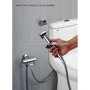 Brass Material Zinc Alloy Handle Toilet Faucet Bidet Spray Shower Head