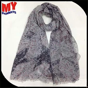 Factory direct digital custom scarf printed scaf