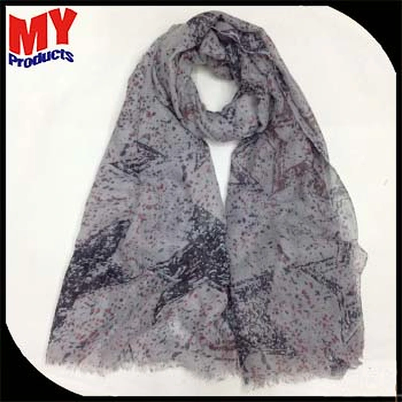 Factory direct digital custom scarf printed scaf