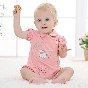 new design manufactory short sleeve romper baby Newborn clothes jumpsuit