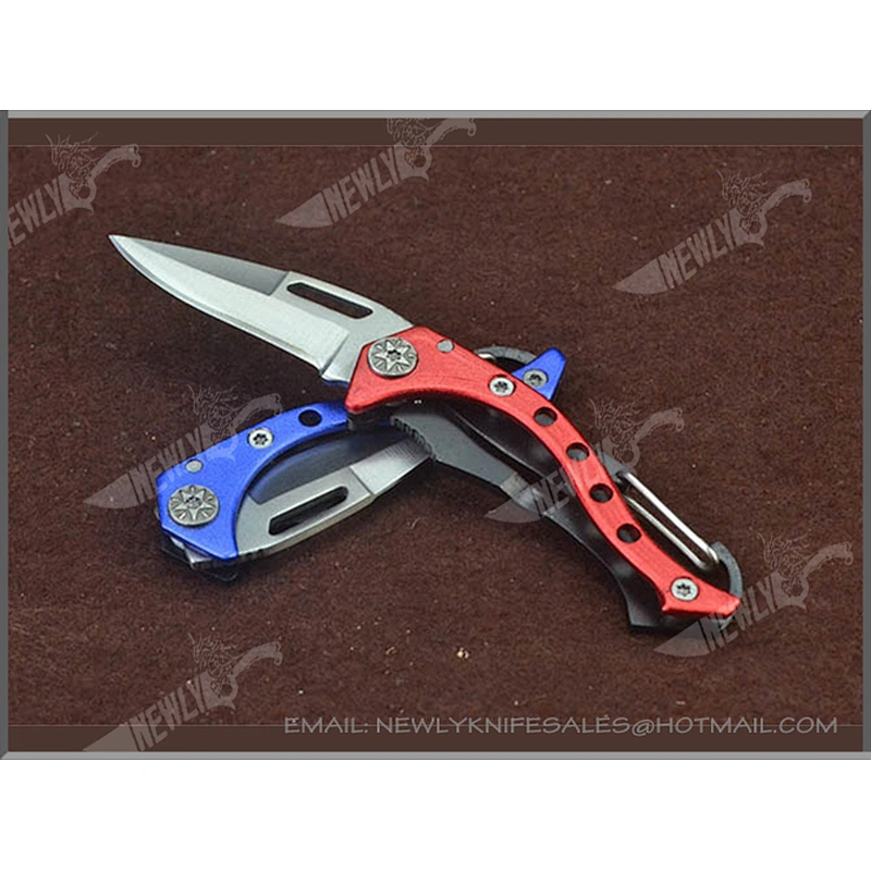 420 Stainless Steel Survival Tactical Knife Folding With Alloy Handle