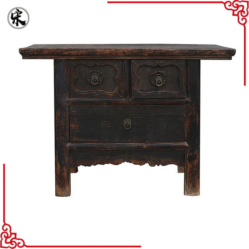 chinese antique beijing old rustic wood furniture
