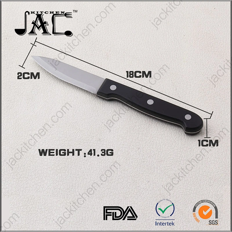 Hot Selling POM Handle Stainless Steel 3.5 Inch Paring Knife