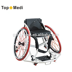 Light weight sport basketball wheelchair with spinergy wheel