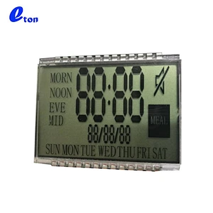 monochromatic custom transparent  lcd display