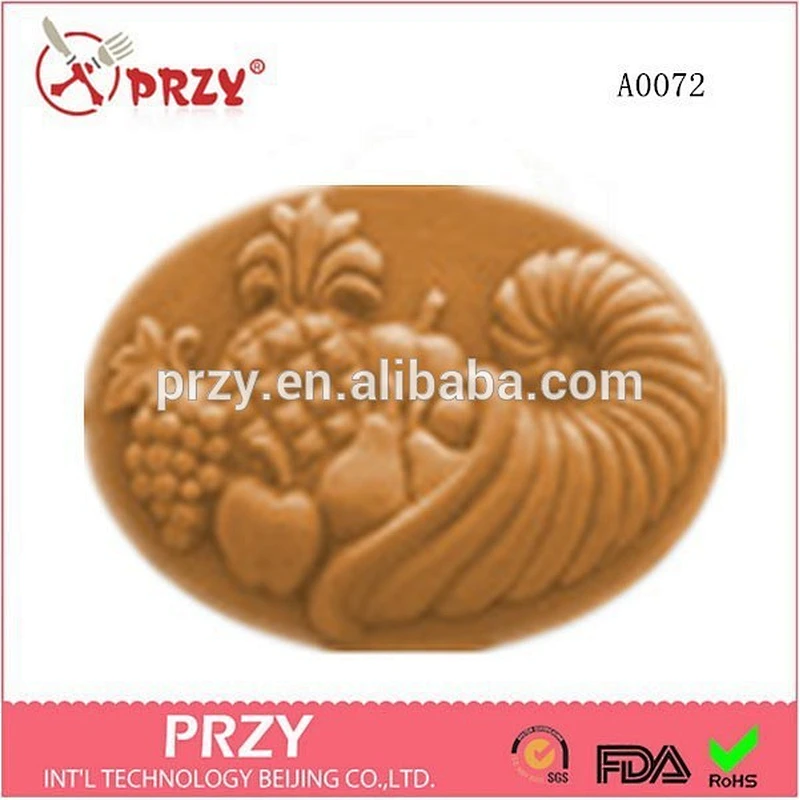 silicone cornucopia soap mold