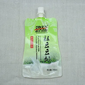 Customized wholesale PE plastic bag for jelly beverage packaging