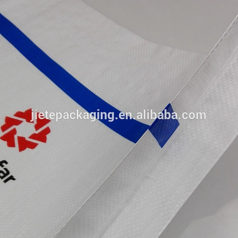 Video, laminated and printed white pp woven bag for packing chemical 25kg made in China