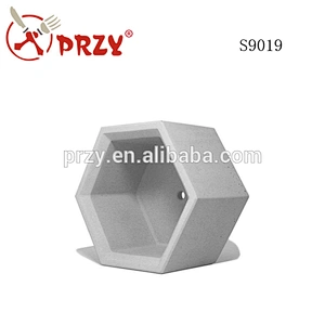 S9019 Concrete pot moulds clay moulds silicone vase molds DIY craft molds flower planter garden pot