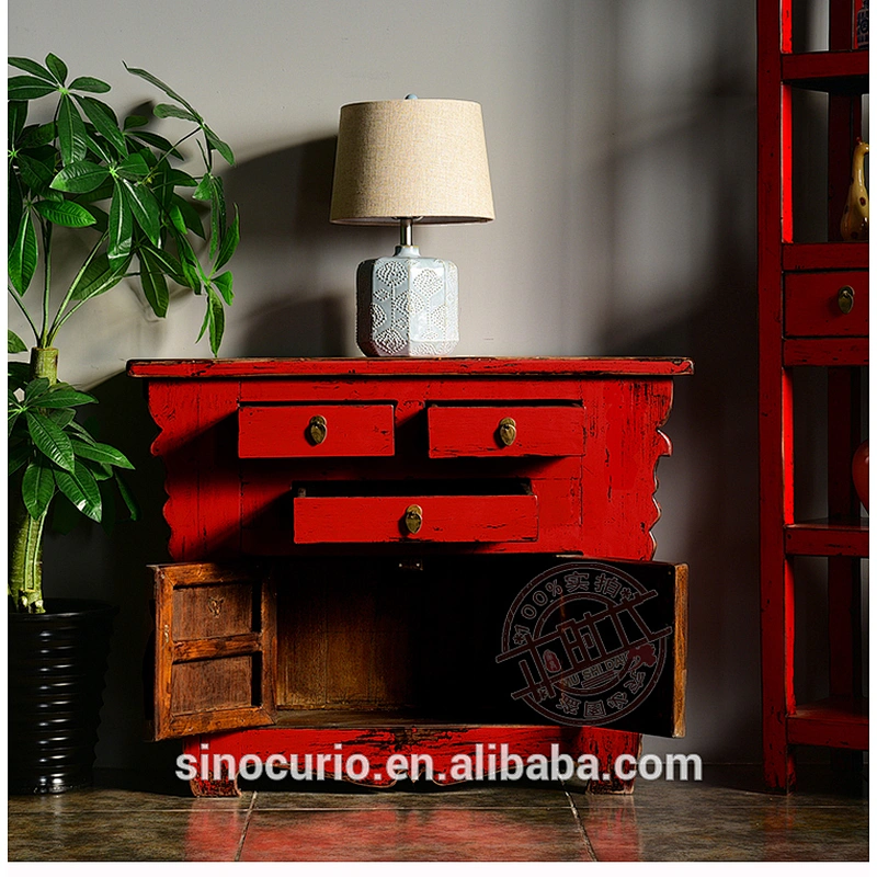 Chinese antique furniture--antique glossy cabinet