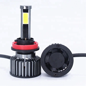 12V car led headlight 4 side H8 H9 H11 LED Light Bulbs