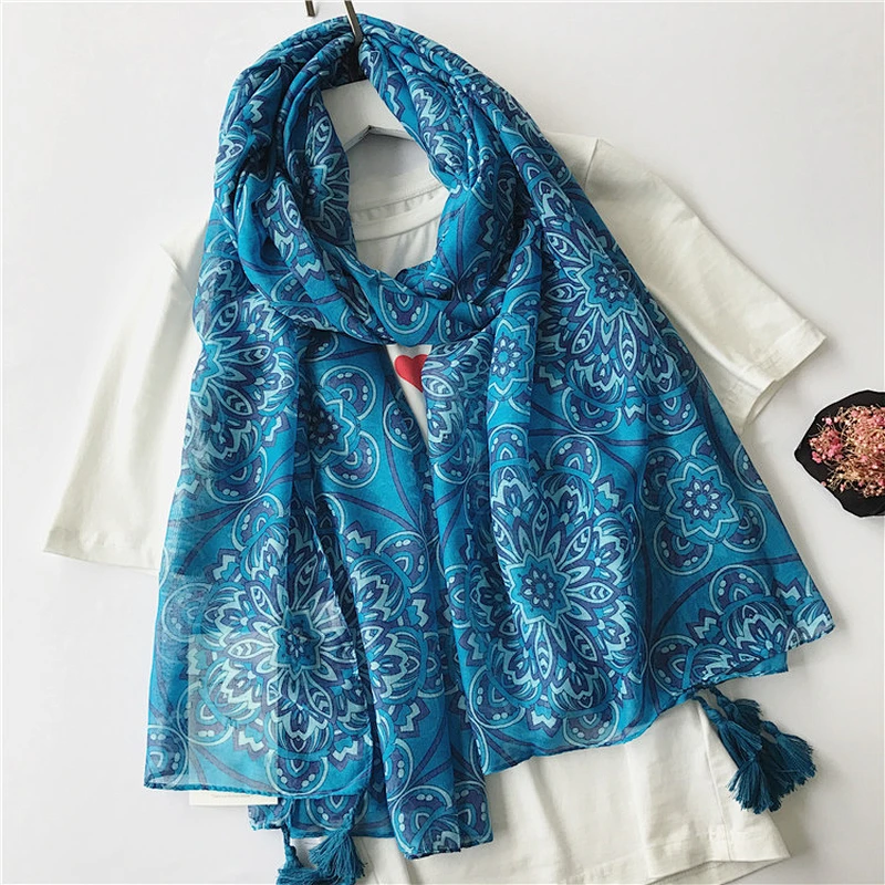 2018 Women Scarfs Shawl And Scarf Tudung For Muslim Silk Scarf Bound