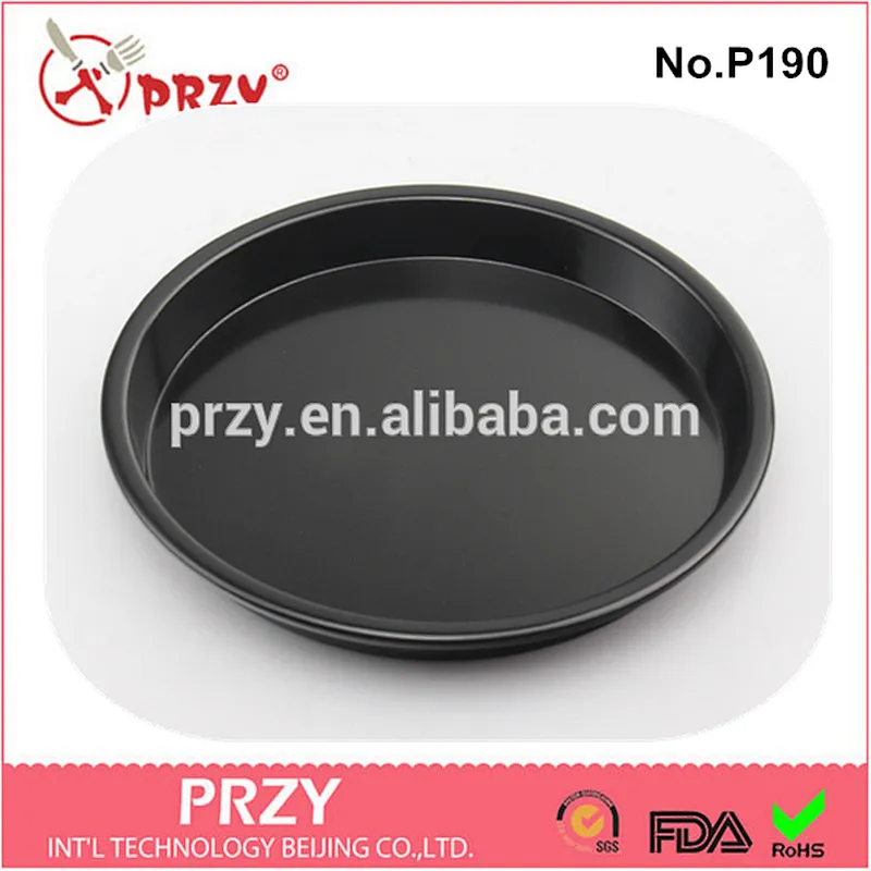 P190 High Quality non-stick round shaped pizza pans