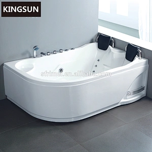 2 Person Corner Whirlpool Japanese Soaking Tubs For Malaysia
