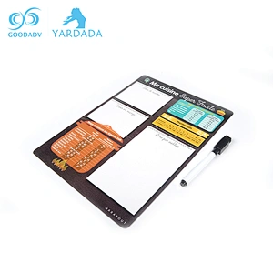 Reusable magnetic writing board/mini diy writing board