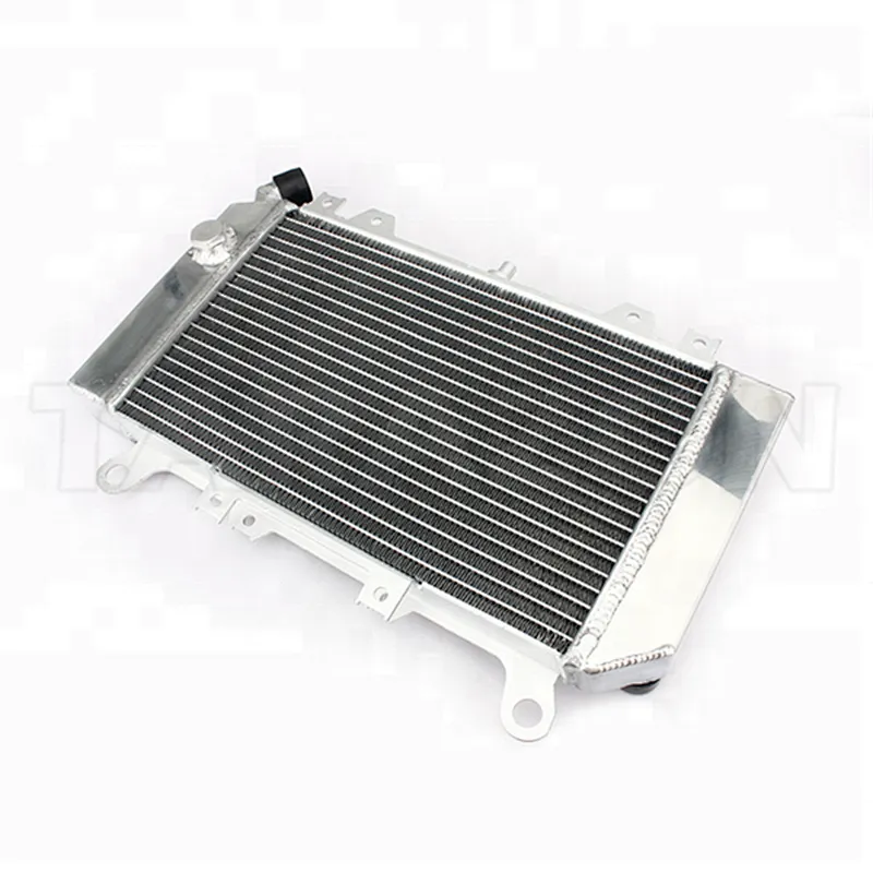 Water Cooling Aluminum Street Bike Motorcycle Radiator For KAWASAKI