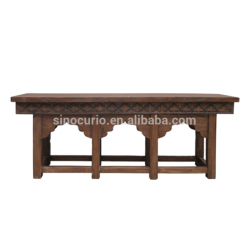 chinese antique beijing furniture carving hallway solid wood console table
