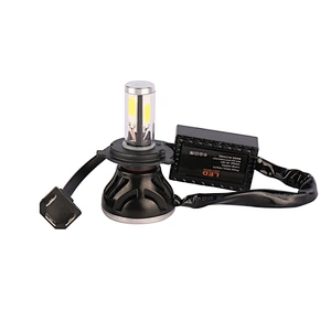 G5 H4 Cob 4side Led Headlight For 12v Cars