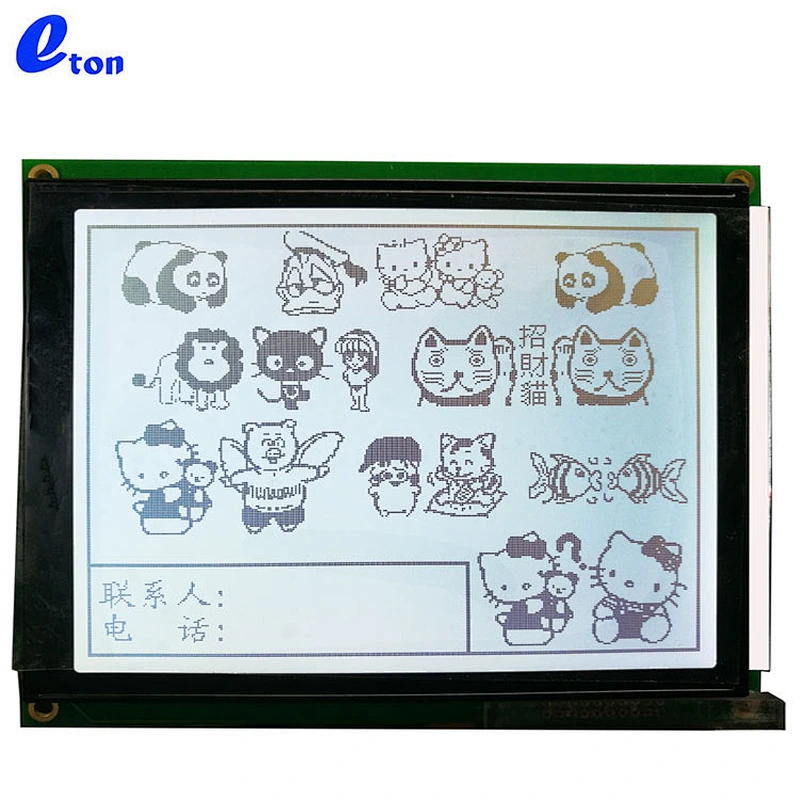 custom 320240 lcd graphic dots module display