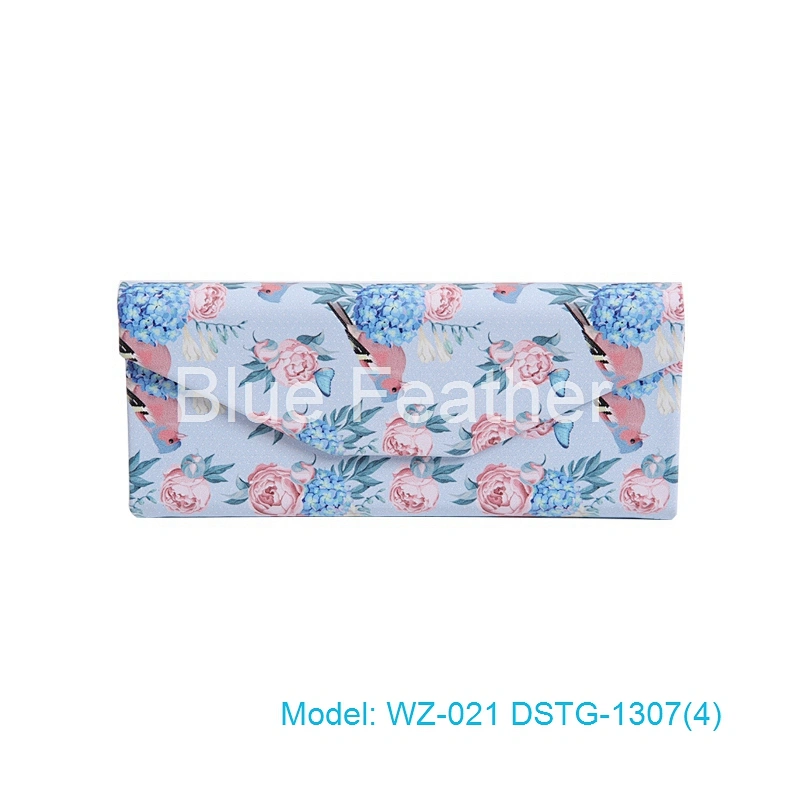 CMYK Printing Foldable Triangle Sunglasses Case Folding Glasses Case
