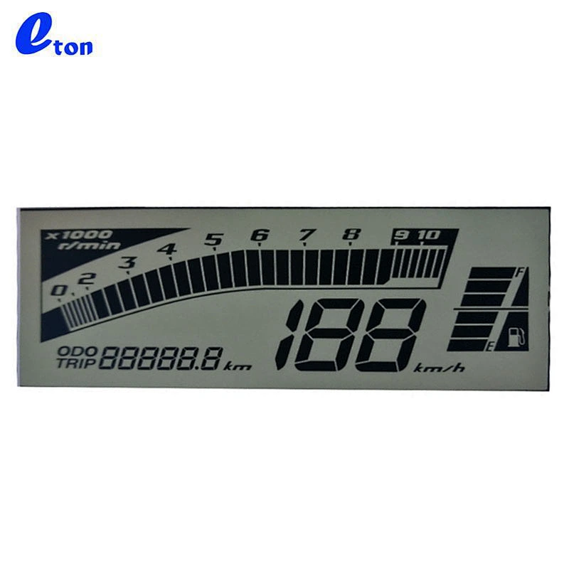 Custom digit segment lcd display transparent lcd module