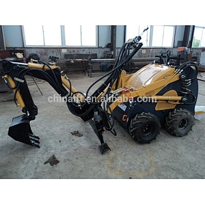 YF380 mini skid steer loader attachments backhoe bucket for sale