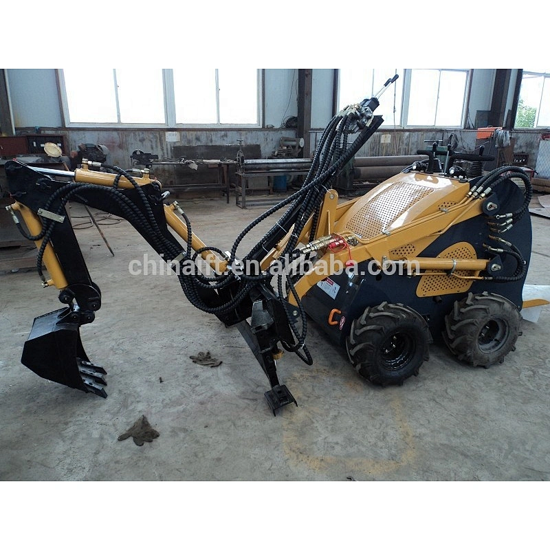 YF380 mini skid steer loader attachments backhoe bucket for sale