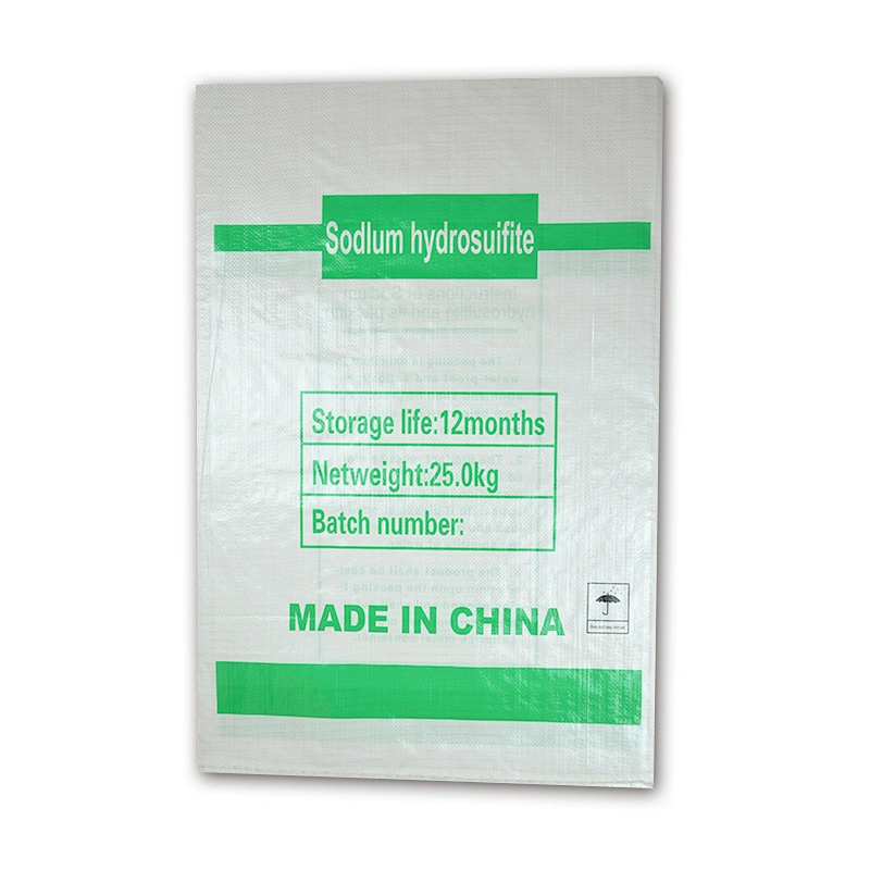 White plastic 25kg pearl laminated pp cement and mortar bag