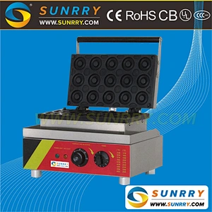 Industrial mini electric donut making machine maker for sale (SUNRRY SY-DN33E)