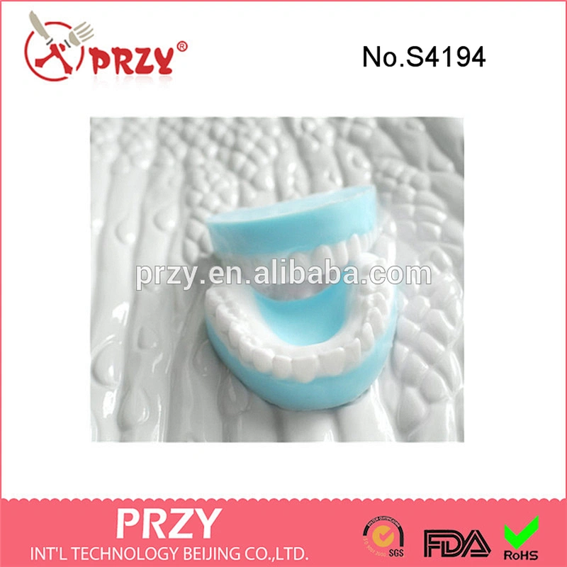 S4194 PRZY wholesale Teeth Soap siliocne soap mold