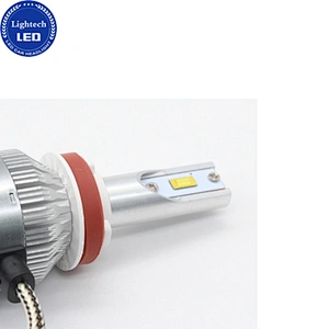 High Quality Dual Color Led Headlight C6 Led Auto Light Lamp H4 H13 9004 9007 H1 H3 H7 H8 H9 9005 9006 Headlight Car Led H11