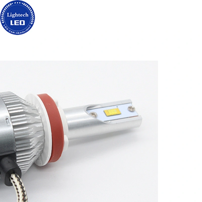 High Quality Dual Color Led Headlight C6 Led Auto Light Lamp H4 H13 9004 9007 H1 H3 H7 H8 H9 9005 9006 Headlight Car Led H11