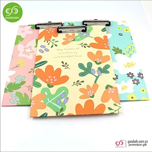 File chronicle splint clipboard metal clip A4 plastic folder