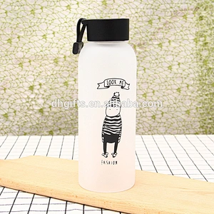 High Quality Big Capacity Glass Water Bottle Manufacturer Juice Bottle for Outdoor