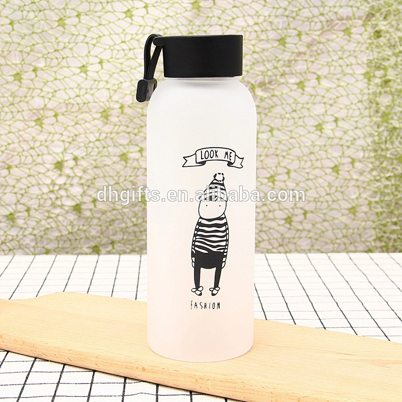 High Quality Big Capacity Glass Water Bottle Manufacturer Juice Bottle for Outdoor