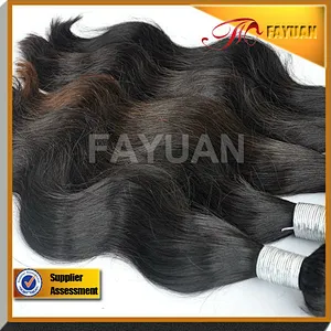 Indian temple hair extensions human weave Virgin Hair