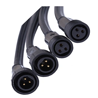 IP68 2pin/3pin/4pin/5pin/6pin/7pin/8pin Electric Plug Male To Female Led Pvc Waterproof Connector