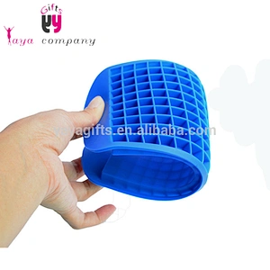 160 Ice Mold Freezer Safe Wholesale Custom Silicone Ice Cube Tray