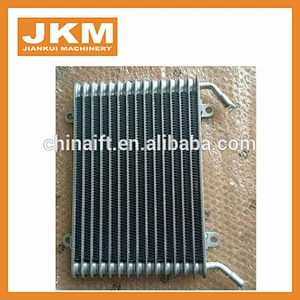 wheel loader parts transmission oil radiator 4120000098 for LG953 water radiator Oil cooler core D30-1013013 YC4D80 YC4108